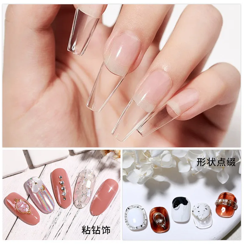 ชุดปลายเล็บเจลแบบแข็ง 3 ชิ้น/ช - Nail Art Halal บทวิจารณ์และราคา