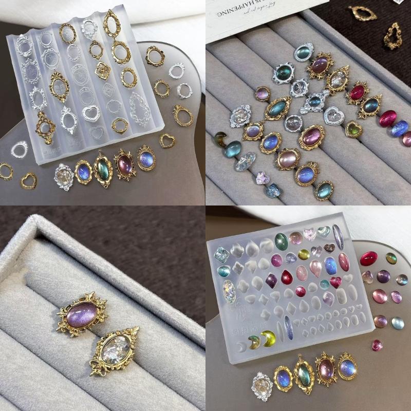แม่พิมพ์ลายเล็บซิลิโคนใส ลายกร - Nail Art Zone บทวิจารณ์และราคา