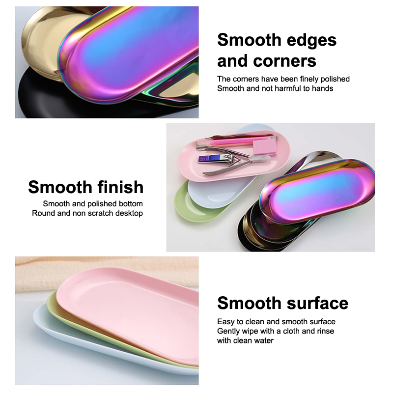 Z. ถาดเก็บเครื่องสำอางพลาสติก  - Nail Art Zone บทวิจารณ์และราคา