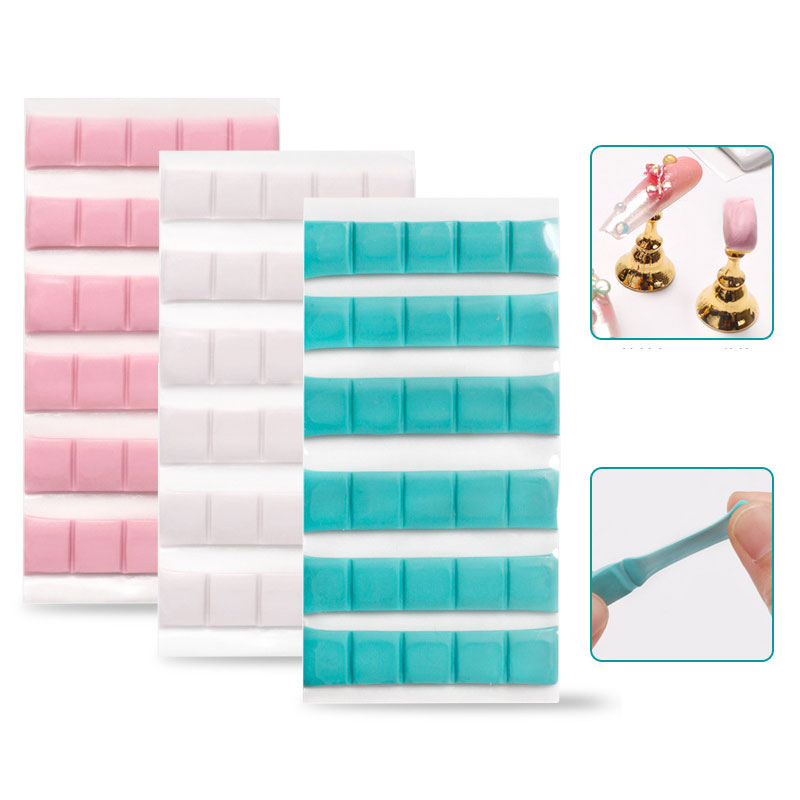 1 แพ็คเล็บกาวกาว Clay Stick สํ - Nail Art Vector บทวิจารณ์และราคา