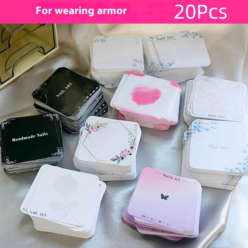 การ์ดโชว์ลายดอกไม้สำหรับติดเล็ - Nail Art Zone บทวิจารณ์และราคา