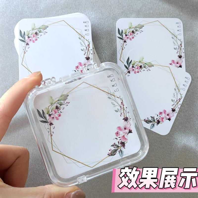 การ์ดโชว์ลายดอกไม้สำหรับติดเล็ - Nail Art Zone บทวิจารณ์และราคา