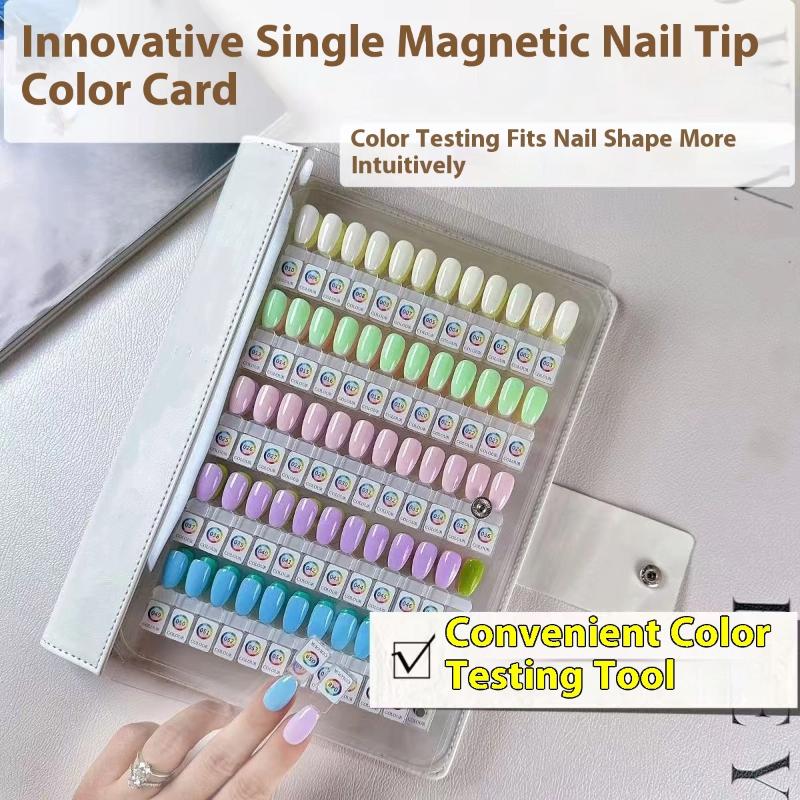 สมุดสีแม่เหล็กสำหรับทำเล็บ 48/ - Nail Art Vector บทวิจารณ์และราคา