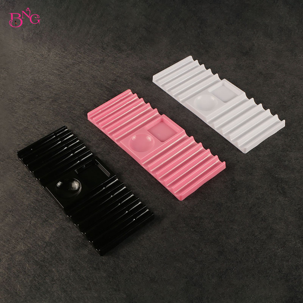 ที่วางปากกาพลาสติกแบบสองช่อง B - Nail Art Vector บทวิจารณ์และราคา