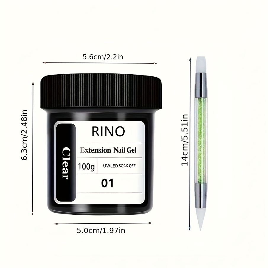 เจลต่อเล็บใส 100 กรัม ไม่เหนีย - Nail Art Halal บทวิจารณ์และราคา