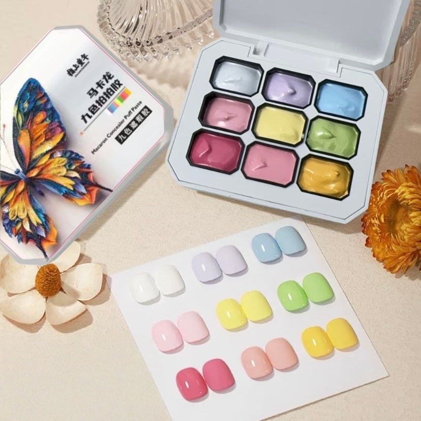 ยาทาเล็บสีทึบ 9 สี, เจลเพ้นท์ม - Nail Art Halal บทวิจารณ์และราคา
