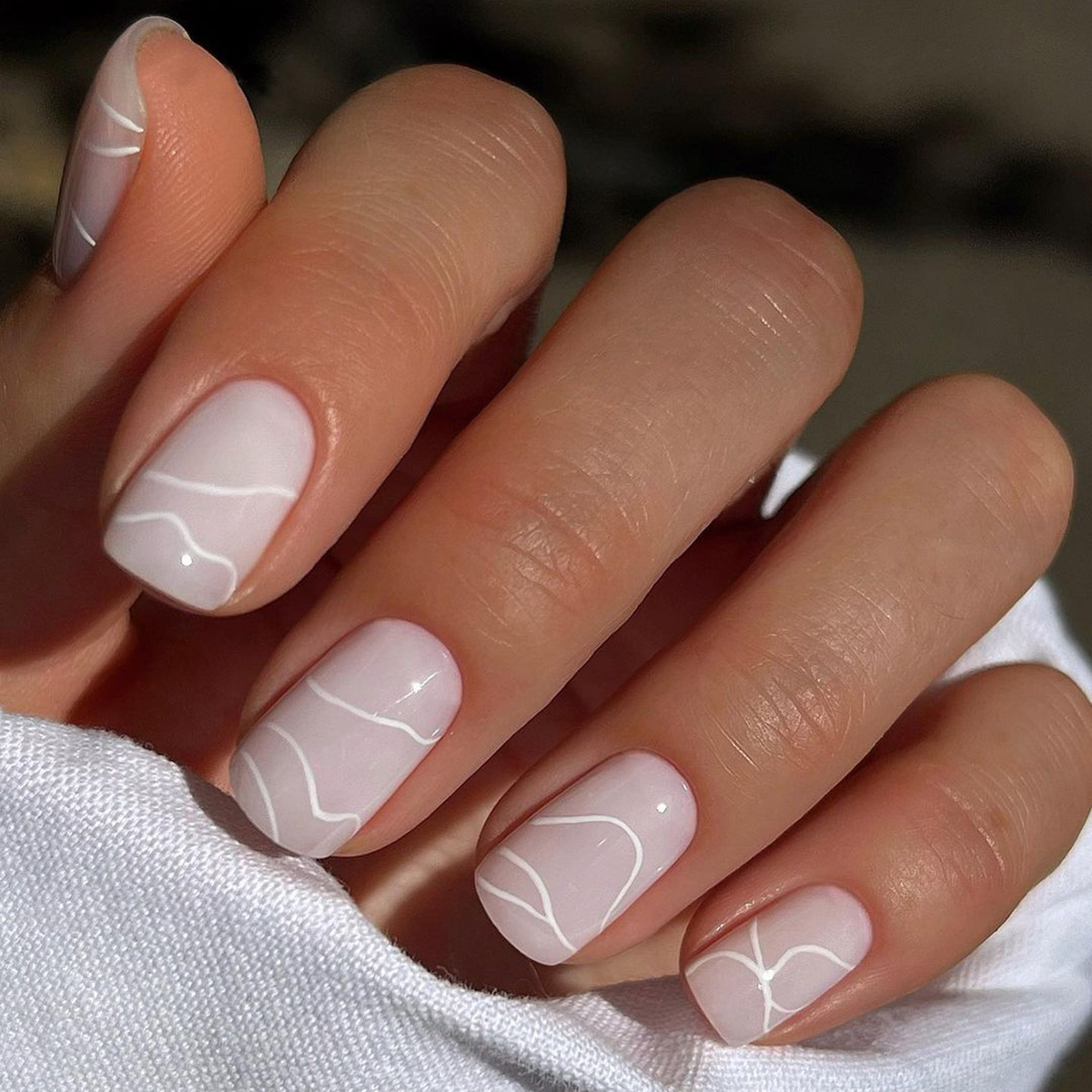24 ชิ้น ชุดตกแต่งเล็บสีส้มสไตล - Nail Art Simple Elegant บทวิจารณ์และราคา