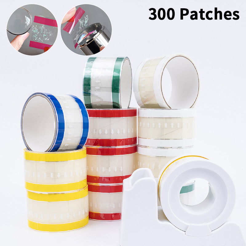 แผ่นทำความสะอาดแสตมป์เล็บ 300  - Nail Art Halal บทวิจารณ์และราคา