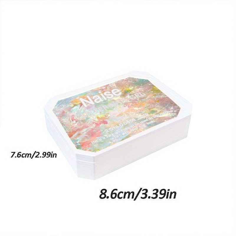 ยาทาเล็บเจล 3 มิติ 9 สี ประกาย - Nail Art Halal บทวิจารณ์และราคา